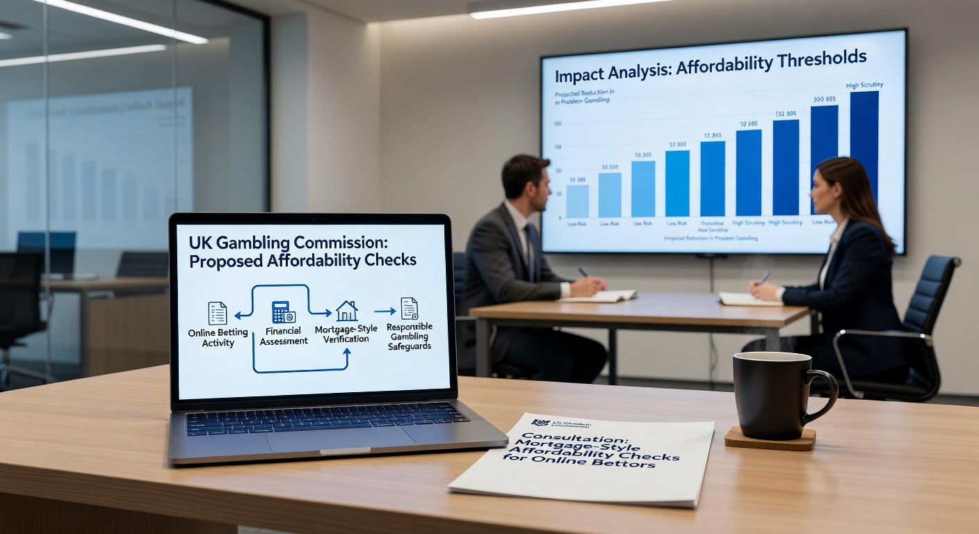 Graph showing rising UK gambling taxes and declining betting shop numbers over recent years, with Evoke's William Hill logo overlaid