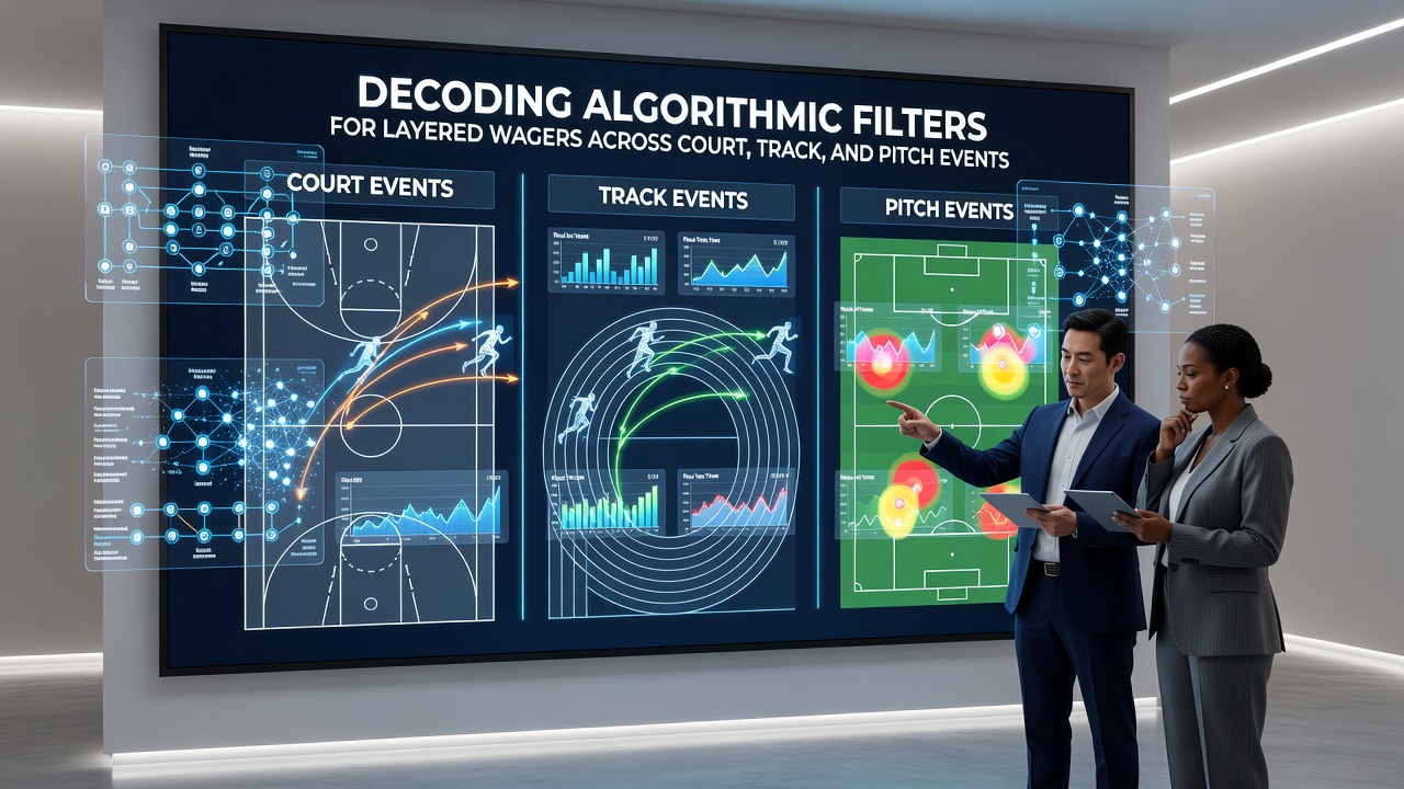 Multi-sport data streams feeding algorithmic bet filters