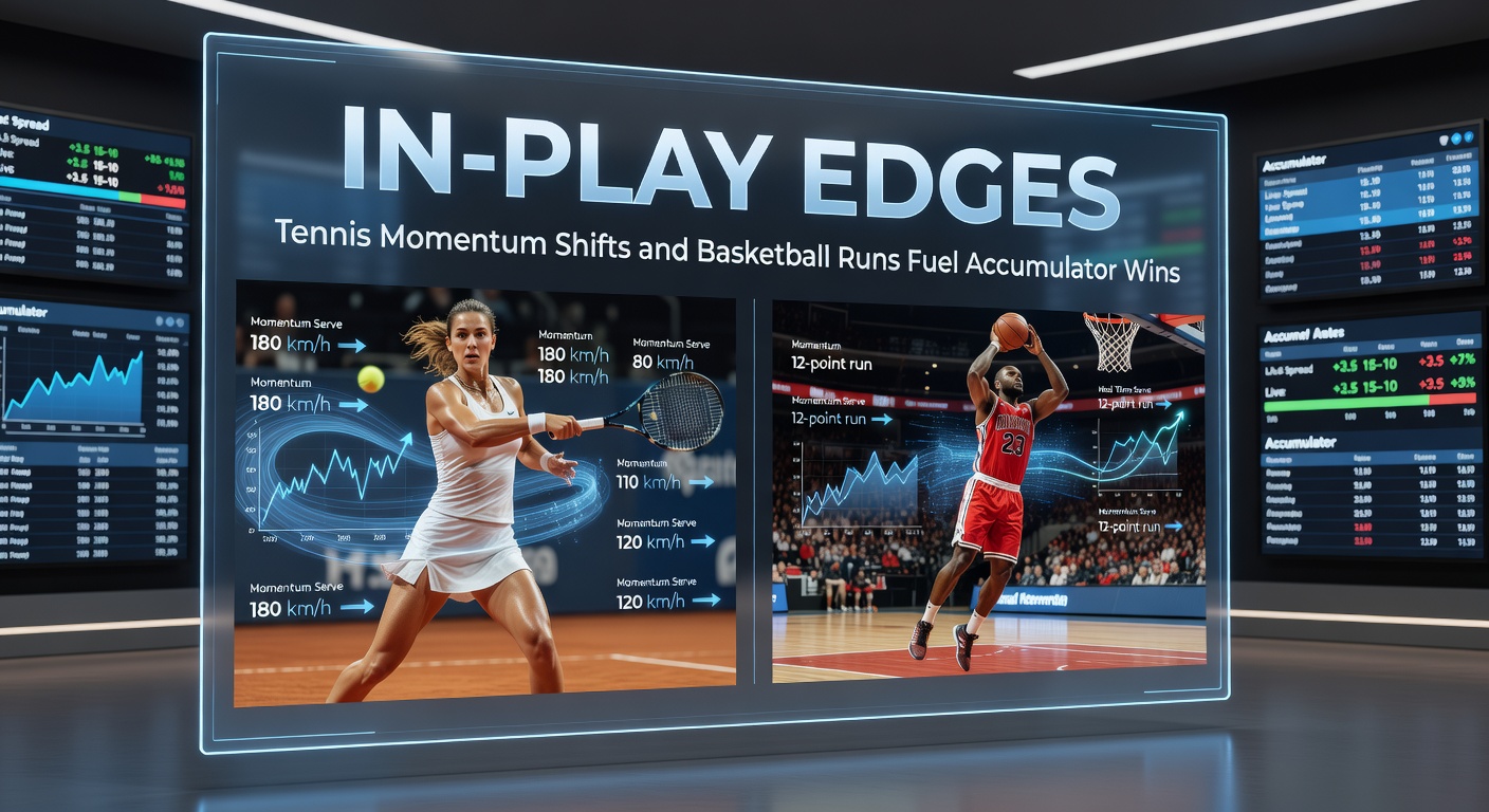 Tennis player lunging for a return during a critical momentum shift in a high-stakes match