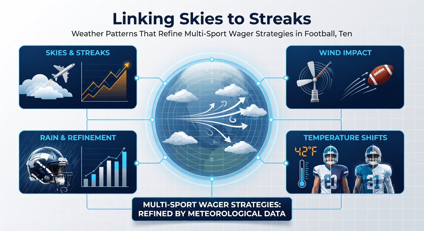 Detailed view of weather data overlays on football, tennis, and racing performance charts