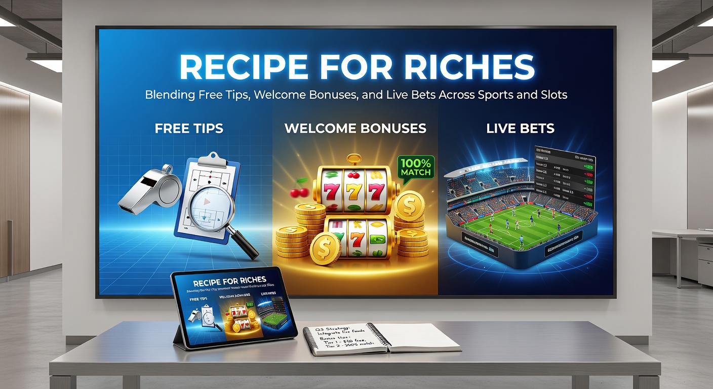 Dynamic scene of a bettor at a screen juggling live sports odds, slot machines flashing wins, tip overlays, and bonus notifications exploding with payouts